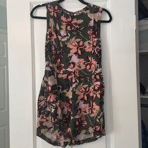 RVCA floral romper